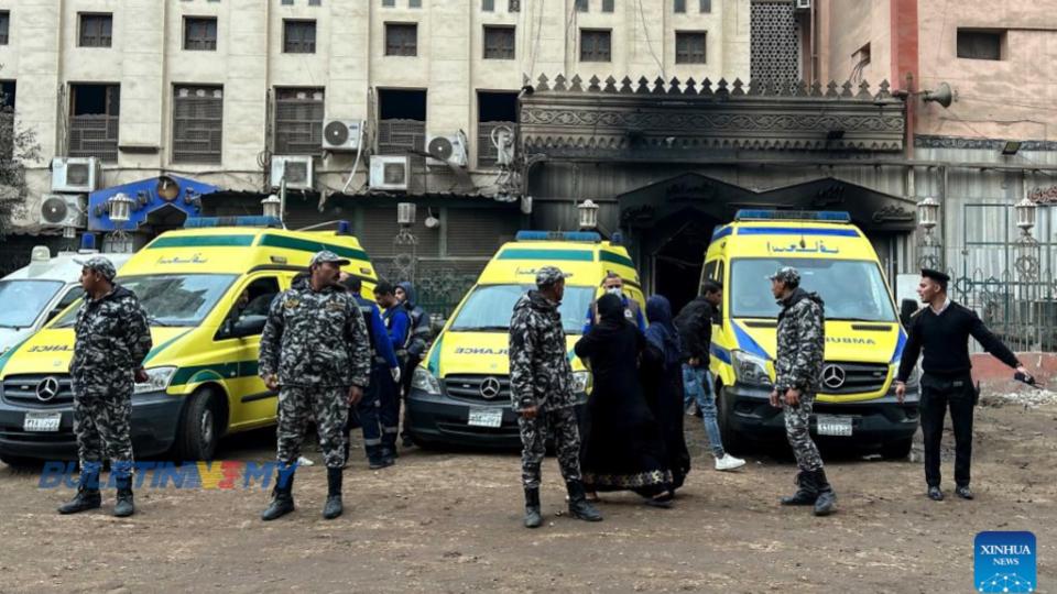 3 maut, 32 cedera dalam kebakaran hospital di Mesir