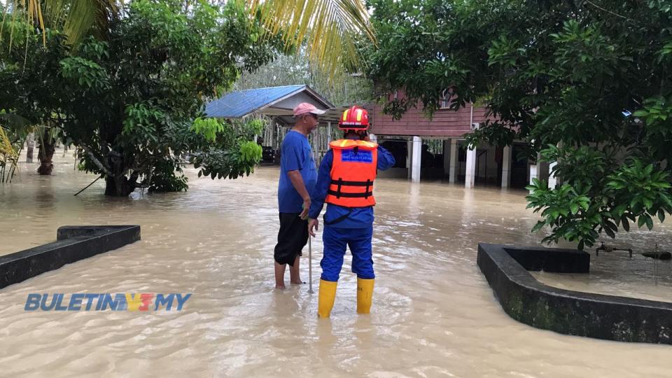 Hujan berterusan, beberapa kawasan di Bandar Baharu dinaiki air