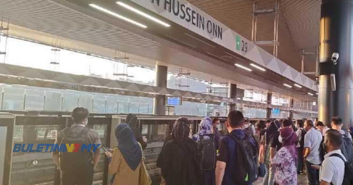 Perkhidmatan MRT Kajang-Kwasa Damansara alami gangguan teknikal