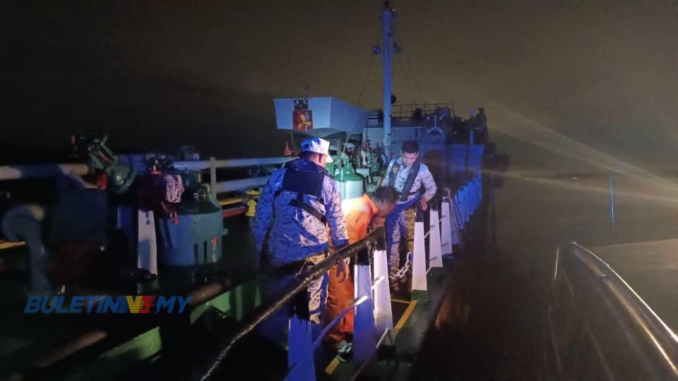Kapal tangki ditahan di perairan Sedeli disyaki cuba seludup minyak diesel bersubsidi