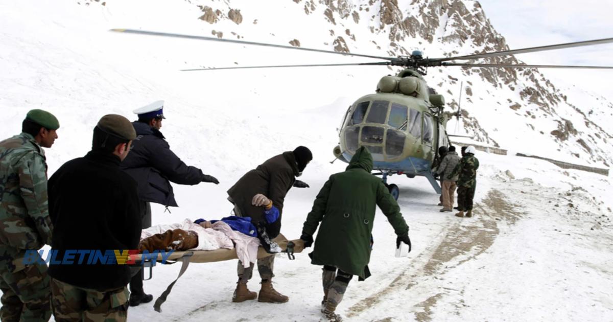 Empat terbunuh dalam runtuhan salji di Afghanistan
