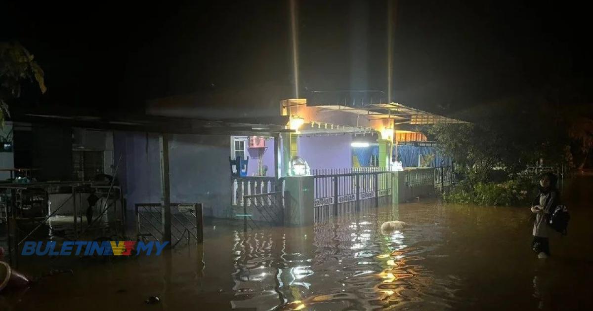 50 mangsa dipindah ke PPS akibat banjir awal pagi
