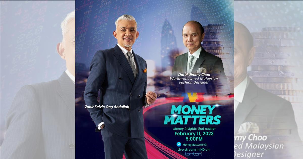 Jimmy Choo muncul di Money Matters, esok