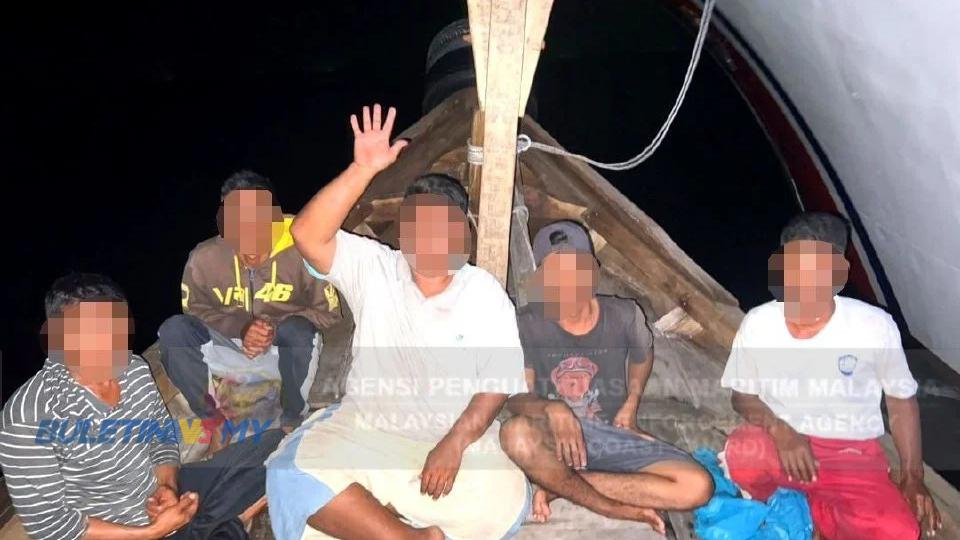 Ceroboh perairan negara, lima nelayan asing ditahan