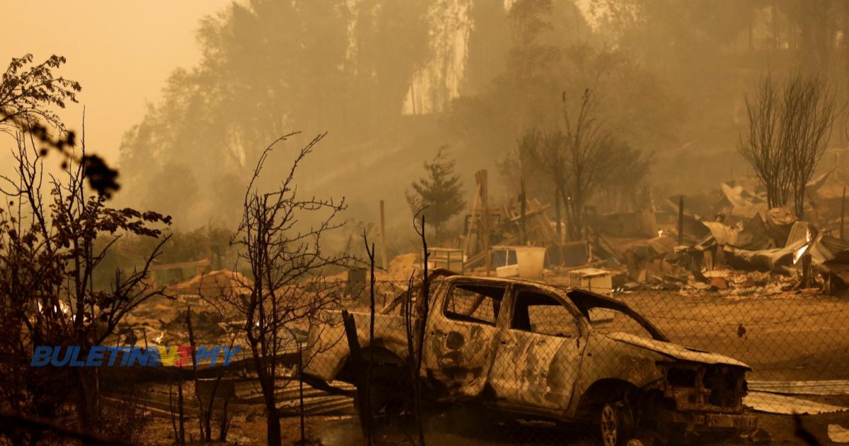 Kebakaran hutan di Chile semakin buruk, 13 maut