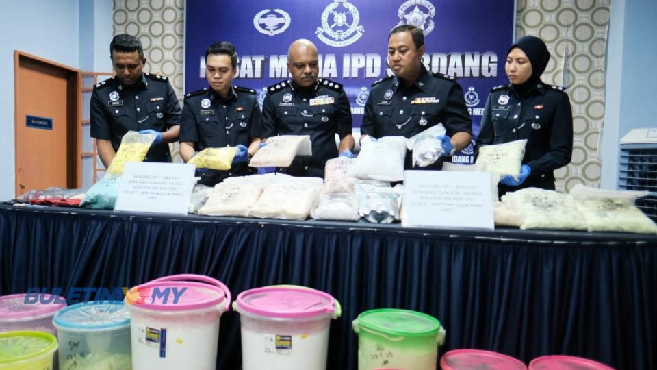 [VIDEO] Polis rampas dadah lebih RM6 juta