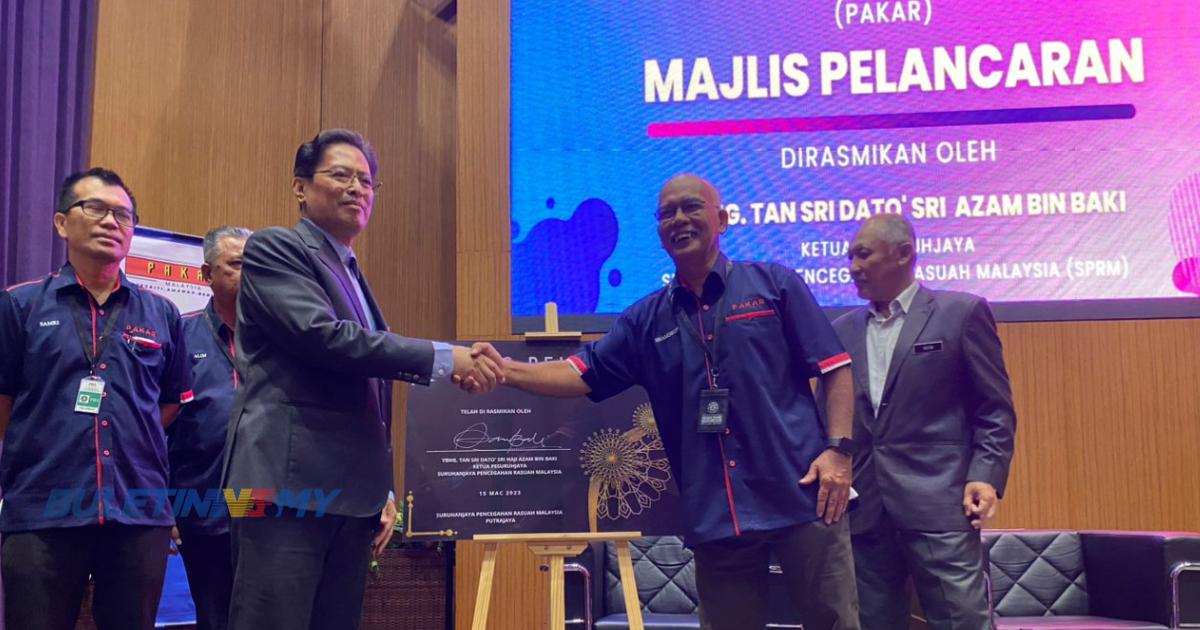 SPRM lancar Pasukan Khas Pertubuhan Anti Korupsi Malaysia (PAKAR).