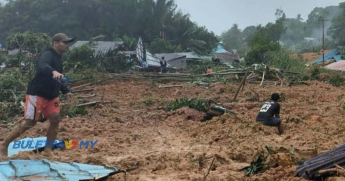 Tanah runtuh di Riau ragut 10 nyawa.