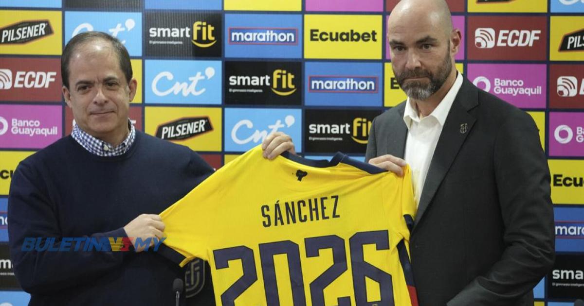 BOLA SEPAK: Sanchez dilantik bimbing pasukan kebangsaan Ecuador