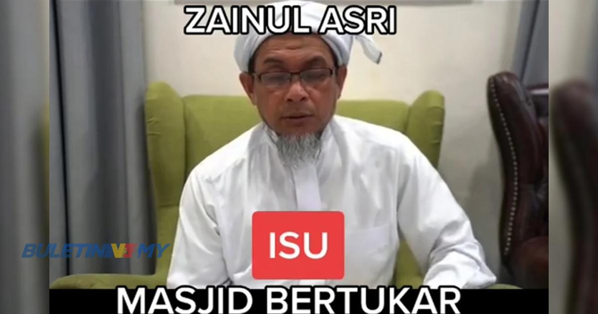 Isu masjid, Ustaz Zainul Asri mohon maaf
