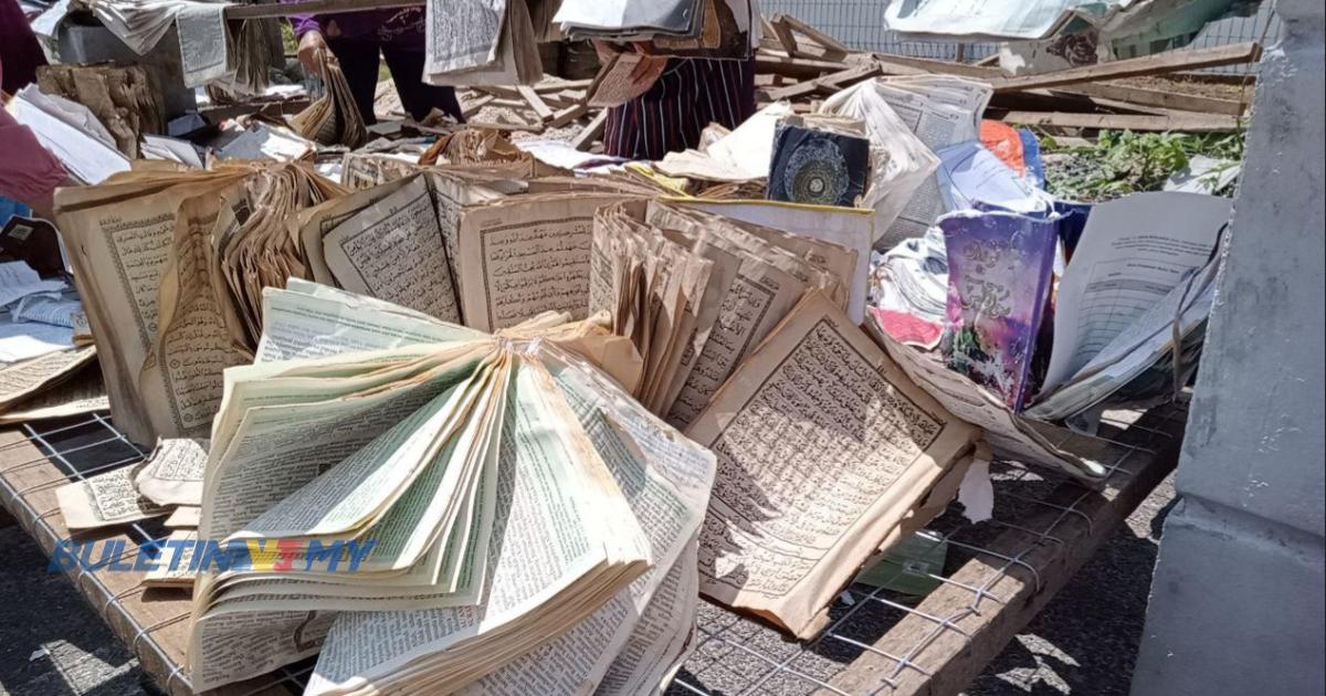 400 kilogram al-Quran dan ayat suci rosak dikutip setiap hari
