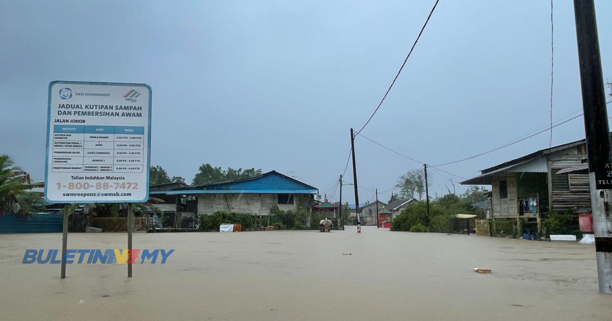 Banjir: 40 mangsa masih berada di PPS di Johor, Pahang