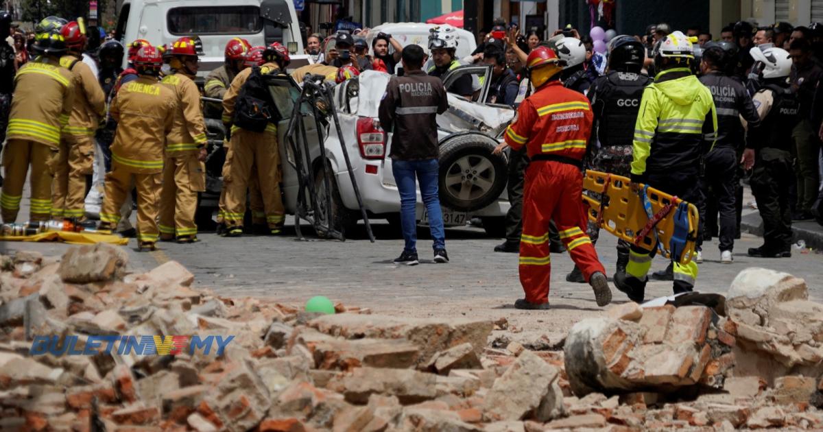 Gempa Bumi Ecuador: Kanak-kanak 4 tahun antara 13 maut