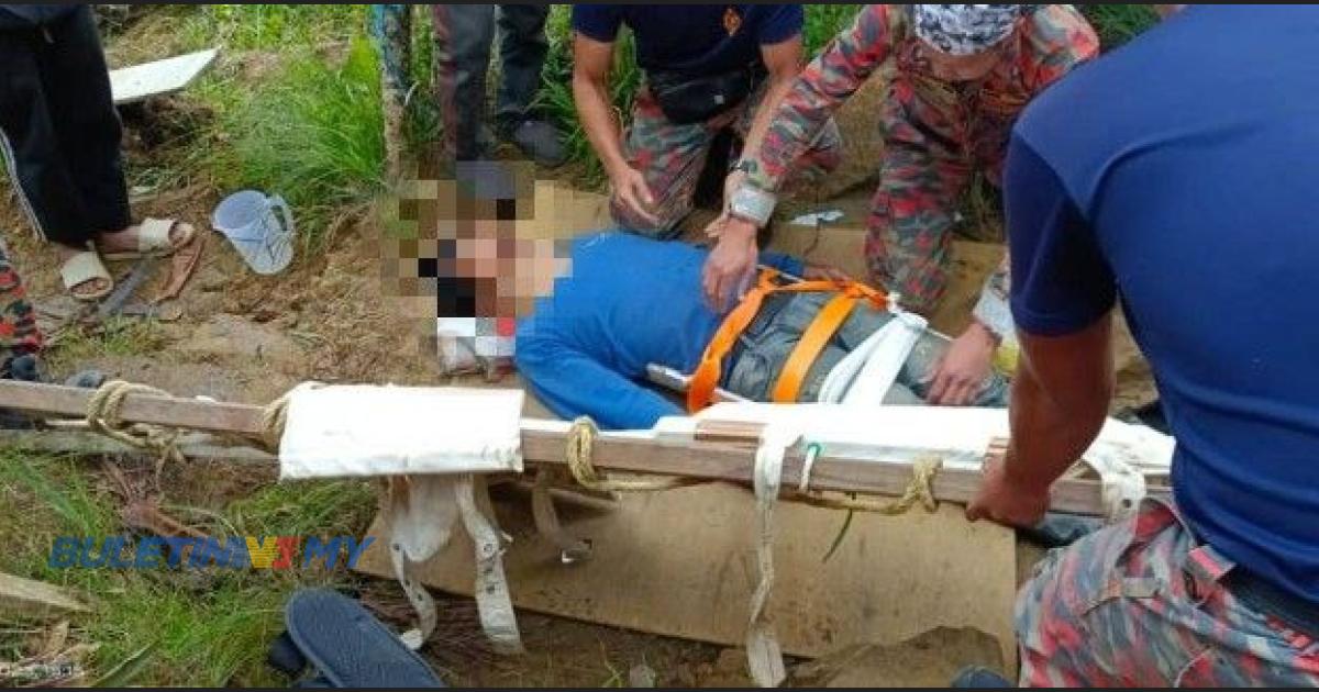Lelaki patah tulang pinggul, terjatuh di KM4 Gunung Kinabalu