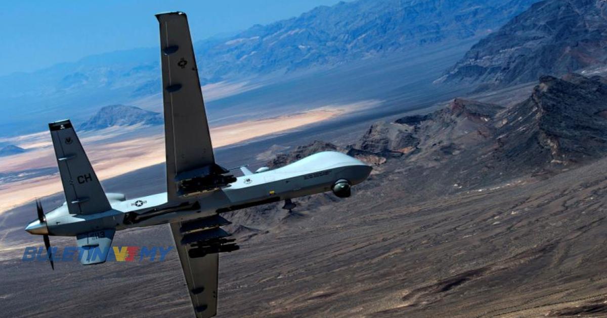 Dron terhempas di Laut Hitam: A.S dakwa ada cubaan tentera Rusia jatuhkan dron miliknya