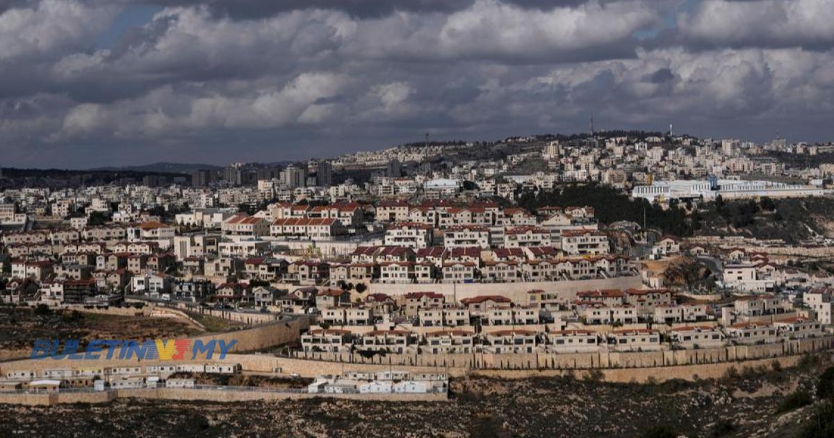 Pembinaan 1,000 penempatan haram Yahudi cetus kemarahan Palestin 