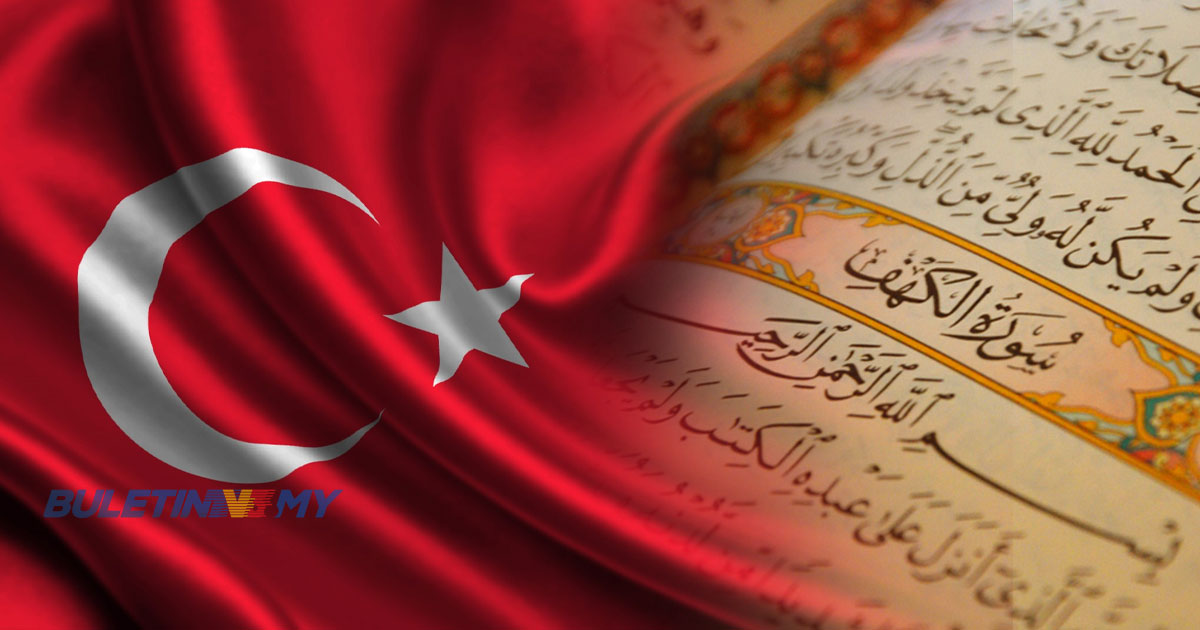 Turkiye kutuk tindakan cemar Al-quran dan bendera di Denmark