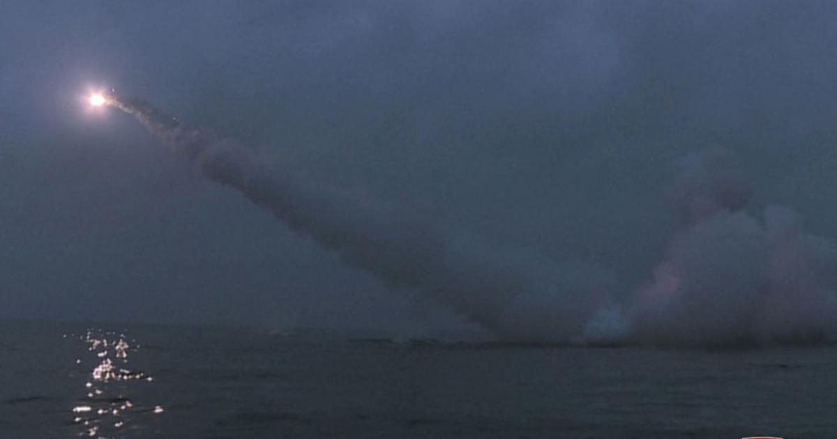 Korea Utara ledak peluru berpandu dari kapal selam