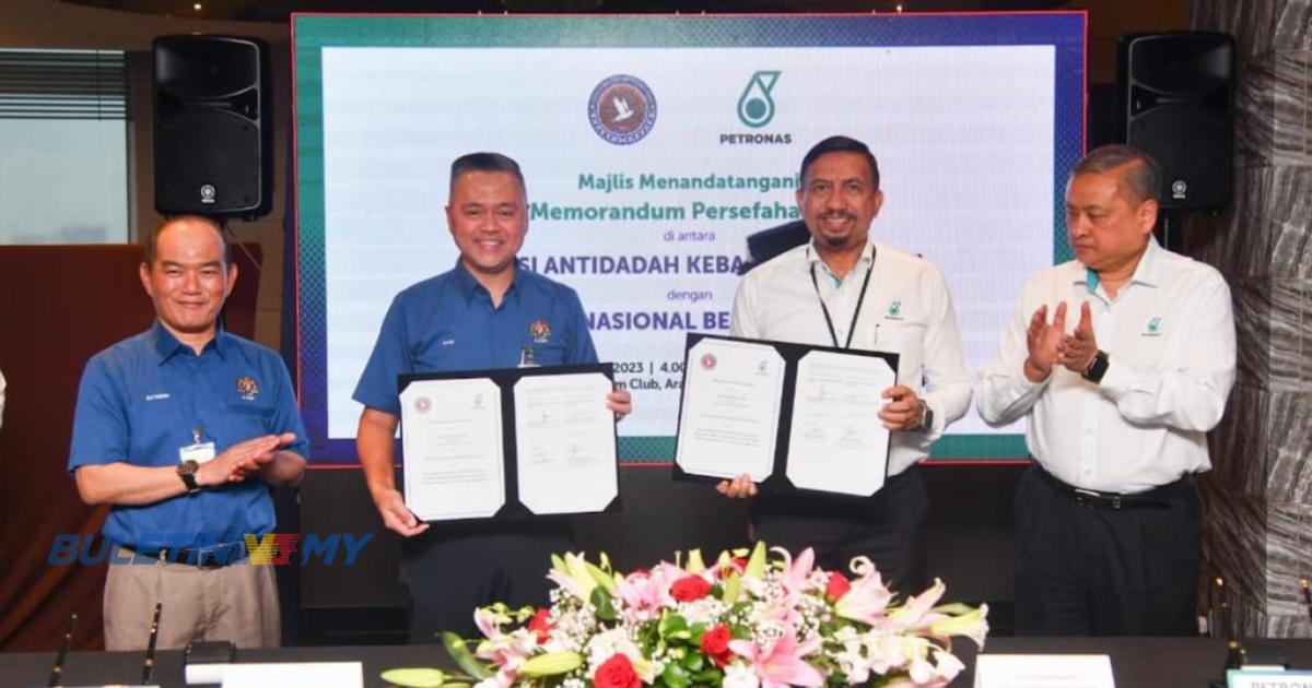 AADK, PETRONAS meterai MoU pelaksanaan tempat kerja bebas dadah