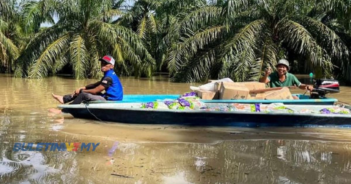 Bantuan bekalan makanan mula diagihkan kepada penduduk Bukit Bendar