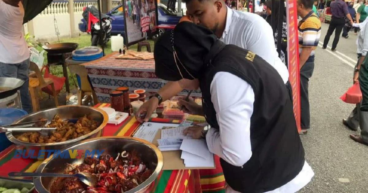 88 penjaja bazar Ramadan dikenakan kompaun