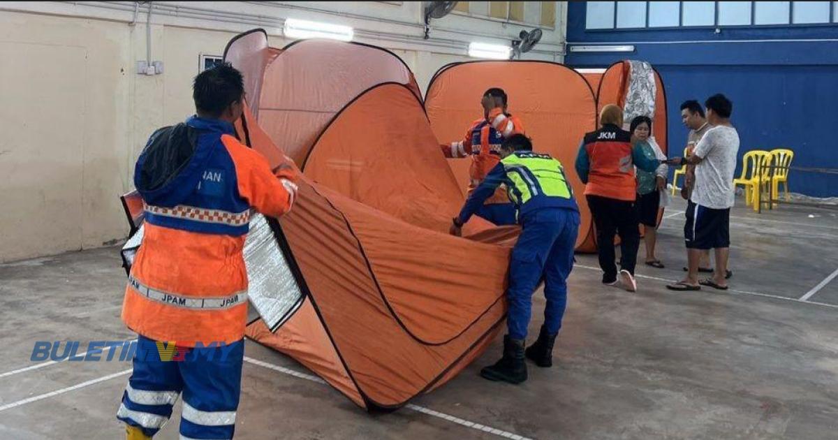 171 mangsa banjir di Pahang ditempatkan di 4 PPS