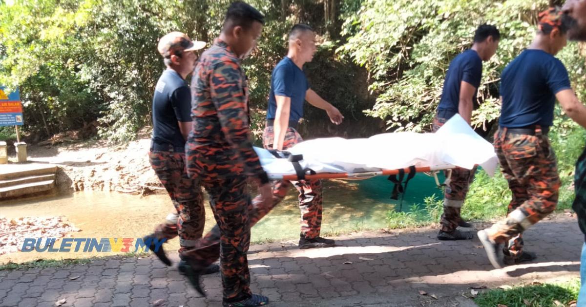 Pelajar tahfiz lemas di air terjun tasik