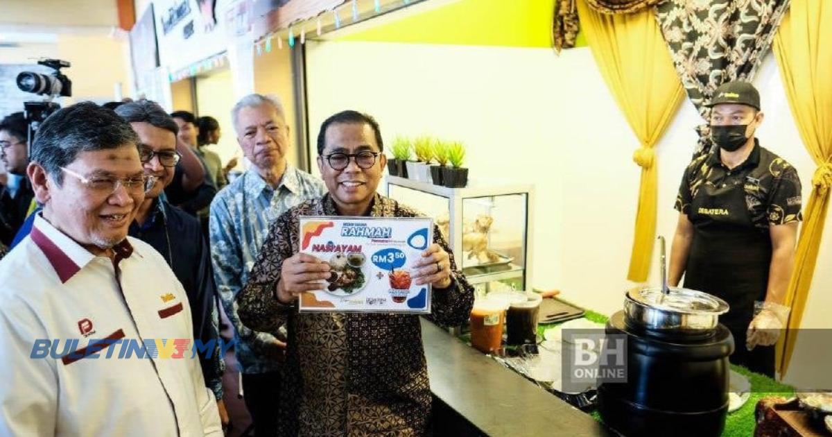 [VIDEO] Pelajar universiti awam, politeknik dapat nikmati Menu Siswa Rahmah RM3.50