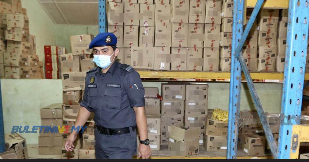 KPDN Sarawak rampas 255 paket minuman malt coklat tiruan