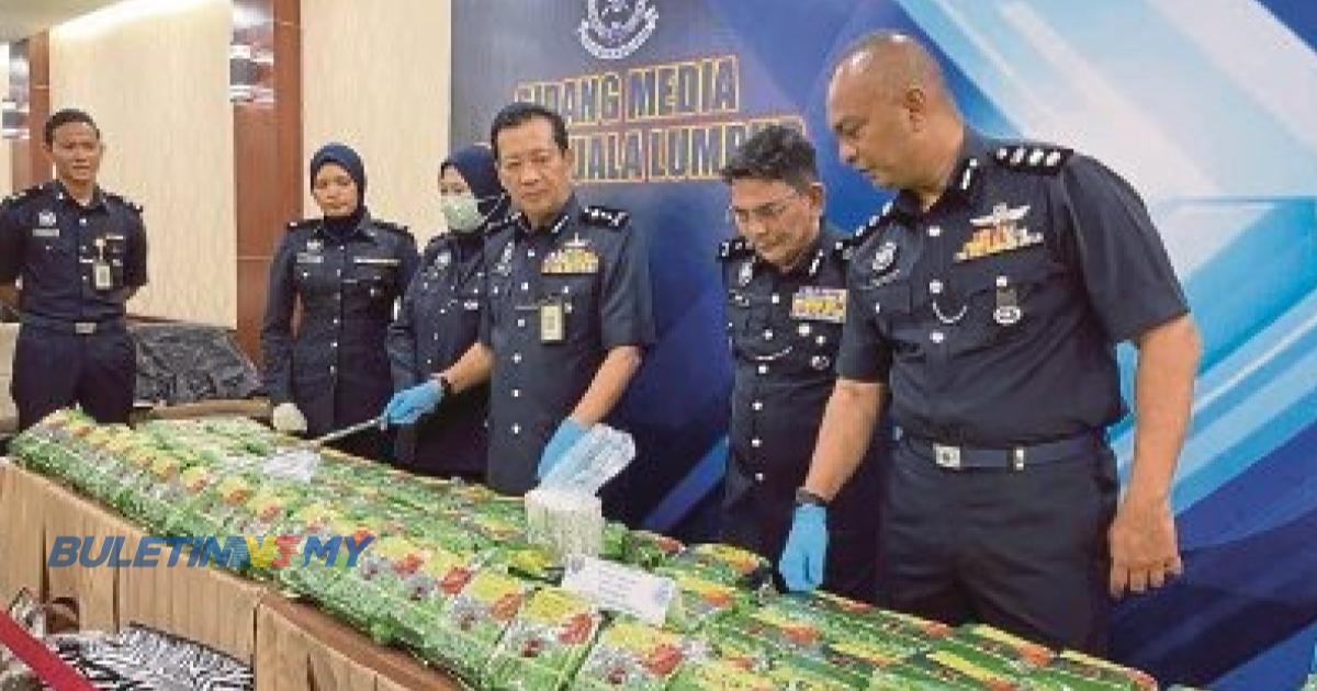 Penganggur ditahan bersama syabu RM4.5 juta