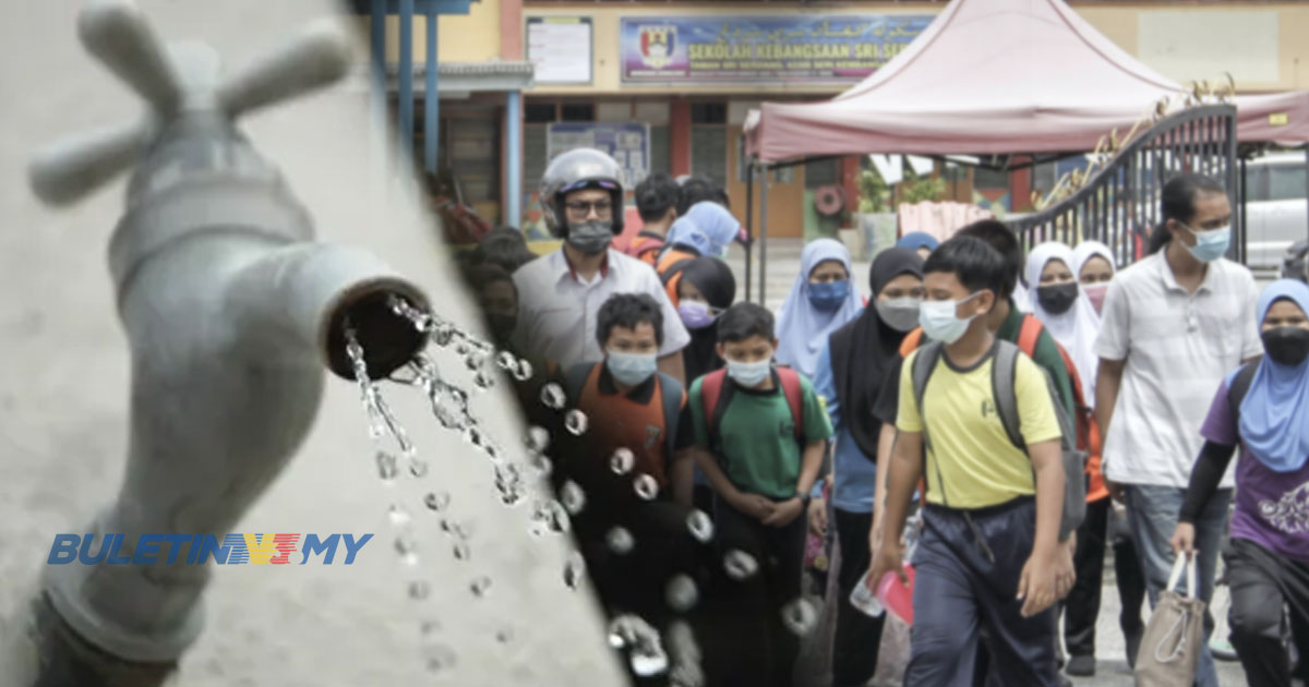 85 sekolah di Manjung ditutup, masalah bekalan air belum pulih