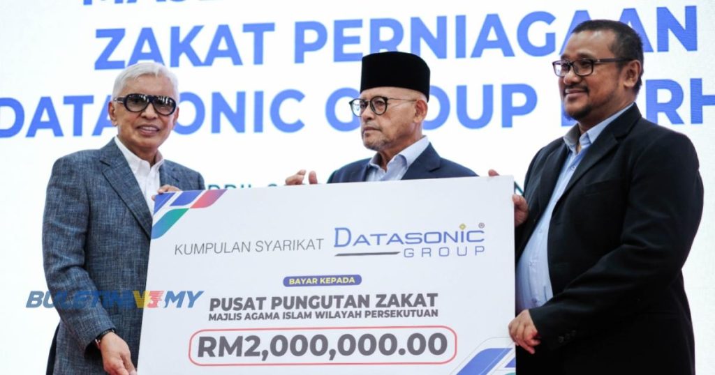 PPZ-MAIWP Terima Zakat RM2 Juta Daripada Datasonic | BULETIN TV3 Malaysia