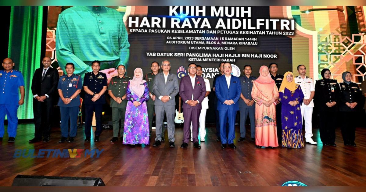 Keselamatan awam Sabah terus diperkasa – Hajiji
