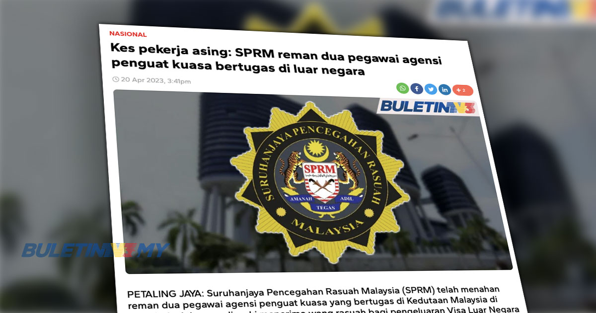 Kementerian Luar sedia beri kerjasama penuh kepada SPRM