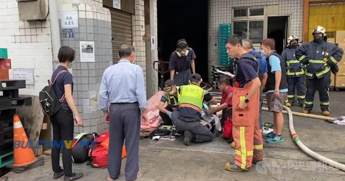 Kilang produk makanan di Taiwan terbakar, ragut 7 nyawa