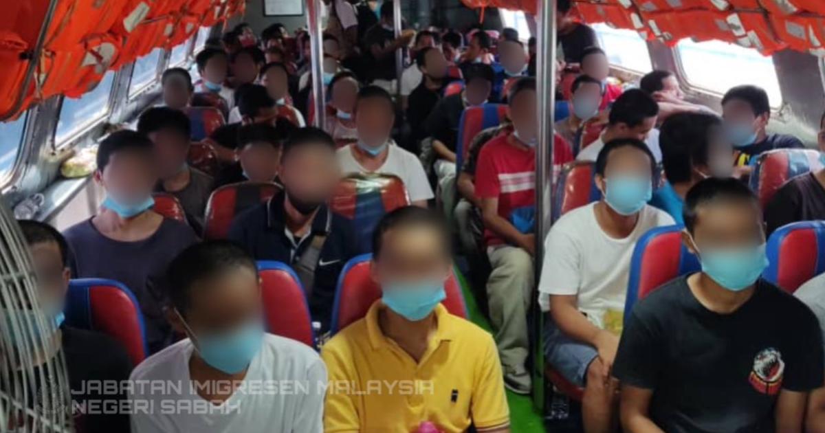 182 PATI di Sabah dihantar pulang ke negara asal