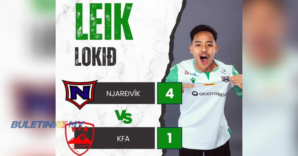 Luqman ledak gol sulung, bantu Njardvik mara ke pusingan seterusnya Piala Icelandic