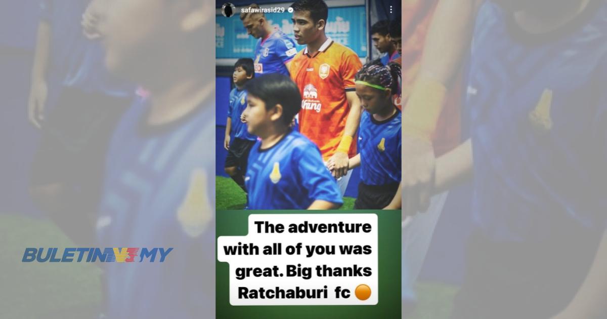 BOLA SEPAK: Pengalaman bersama anda sesuatu yang hebat, terima kasih Ratchaburi FC! – Safawi