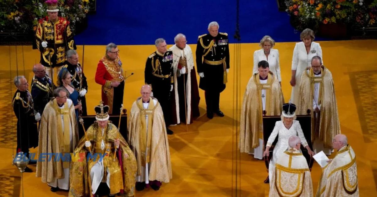 Raja Charles III rasmi ditabalkan sebagai Raja Britain