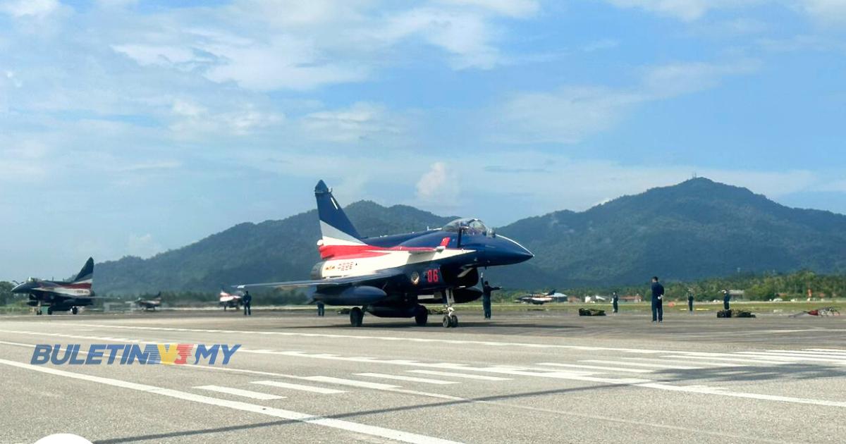 LIMA ’23 : Pesawat tentera, aerobatik mula tiba di Langkawi  