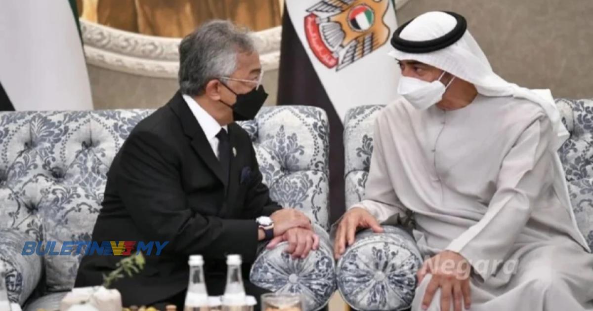 Persahabatan Agong, Presiden UAE bantu pertingkatkan hubungan Malaysia-UAE