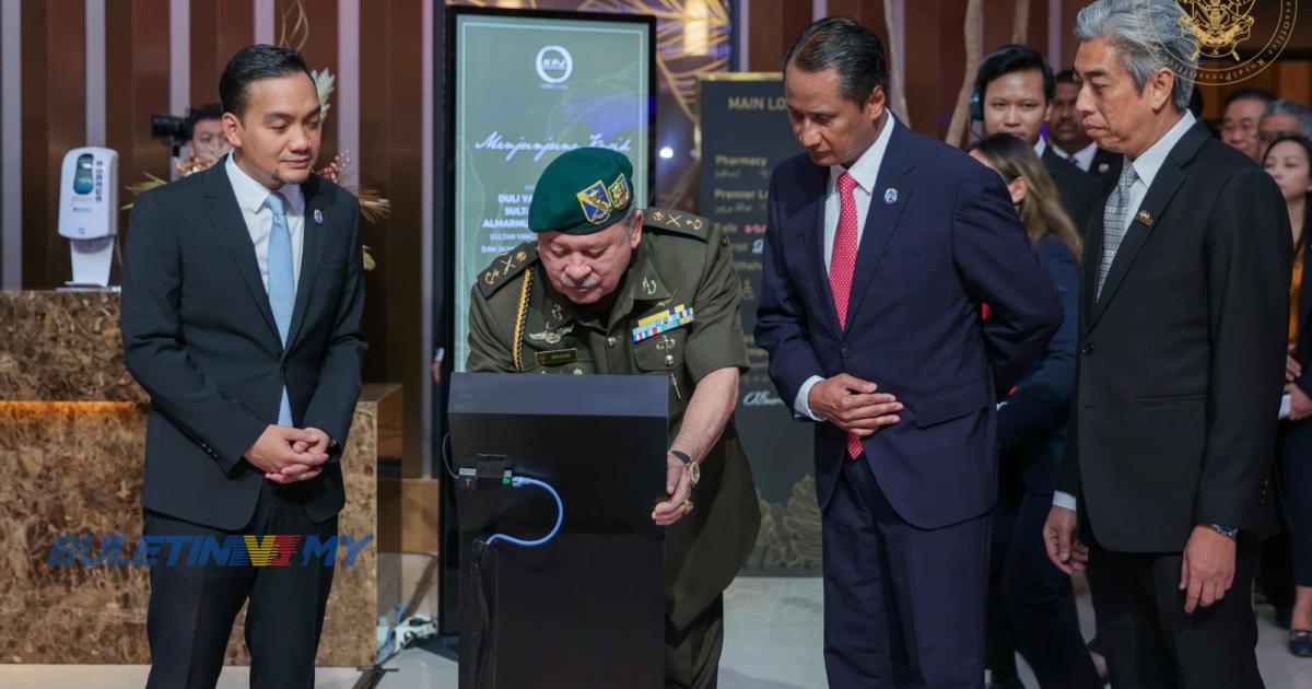 Sultan Ibrahim berkenan rasmi Hospital Pakar Damansara 2