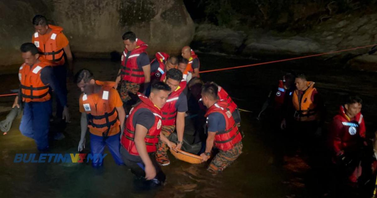 [VIDEO] Remaja dibawa arus sungai ditemui lemas