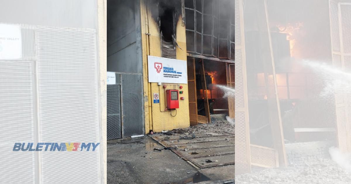 [VIDEO] Kebakaran di Mid Valley babitkan pencawang masuk utama ke bilik transformer TNB  – Bomba