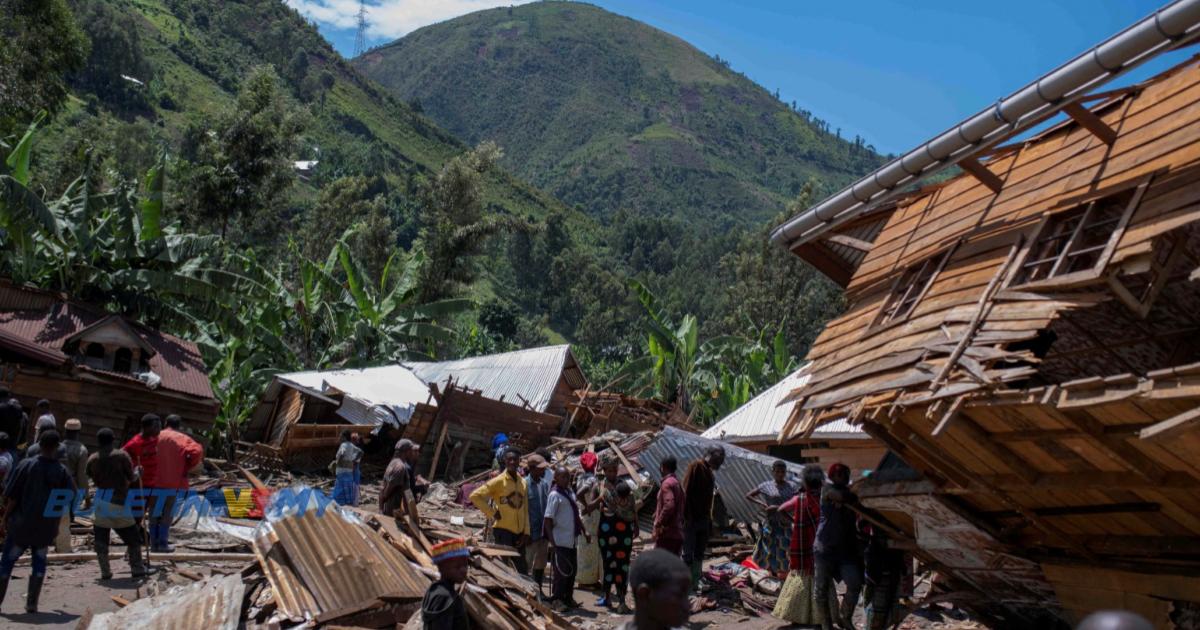 Bencana banjir & tanah runtuh ragut 438 nyawa di Republik Congo