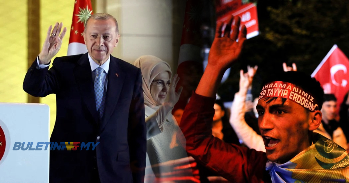 [VIDEO] Rakyat Palestin rai keputusan pilihan raya Turki ketika Erdogan beroleh kemenangan