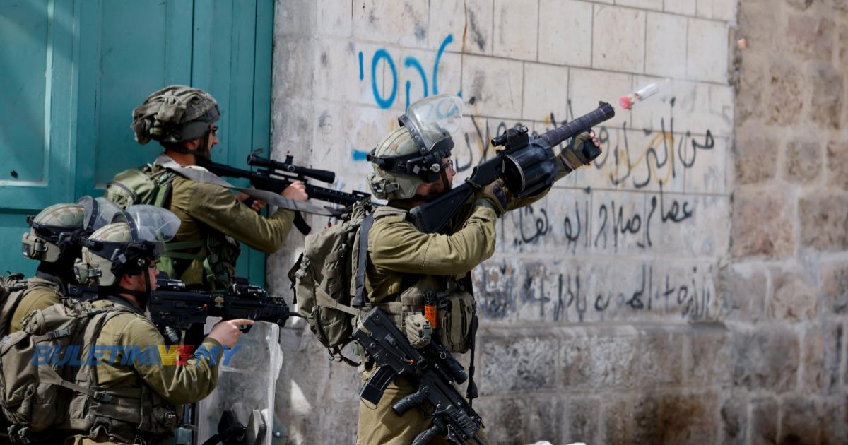 Dua rakyat Palestin maut ditembak tentera Israel