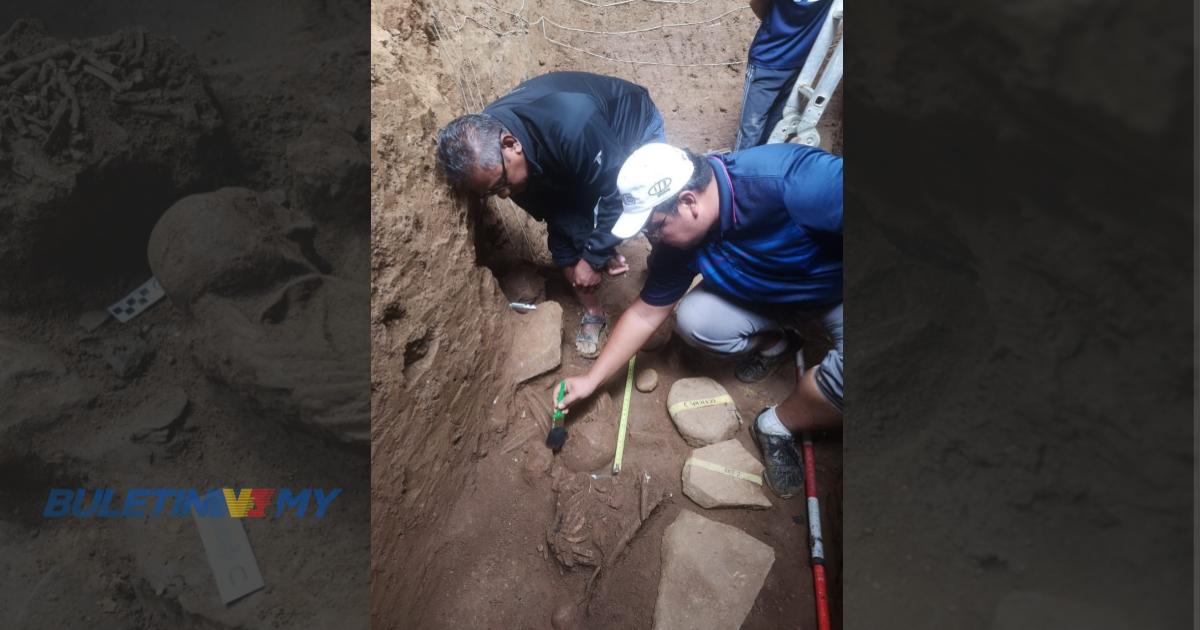 Rangka manusia prasejarah ditemui di Gua Keledung Kecil