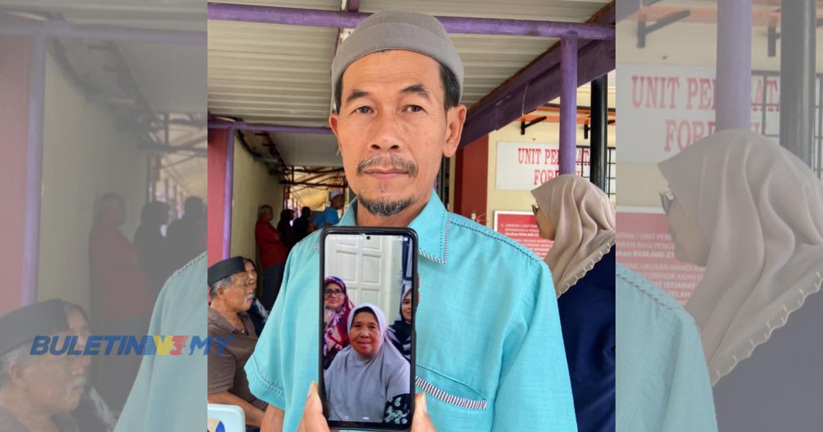 Terkilan tidak sempat bergambar dengan kakak