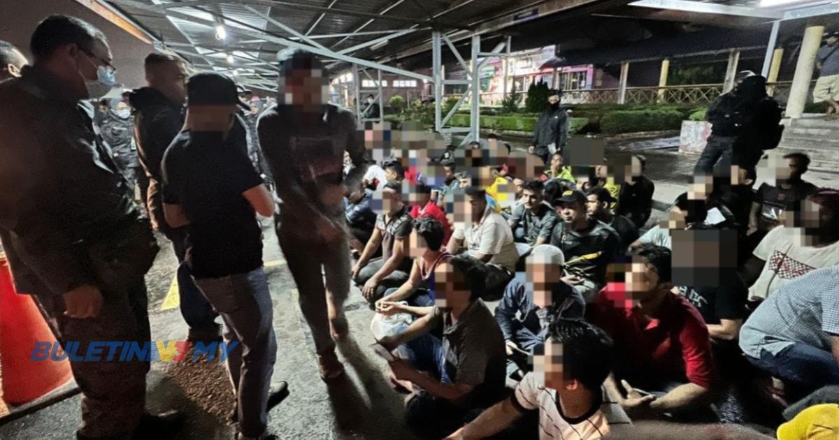 Pasar Borong Selangor diserbu, 35 PATI diberkas